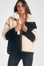 Storm Color Block Coat