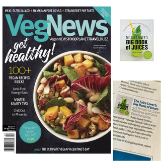 The Juice Lover's Big Book of Juices Paperback Book (Signed copy)