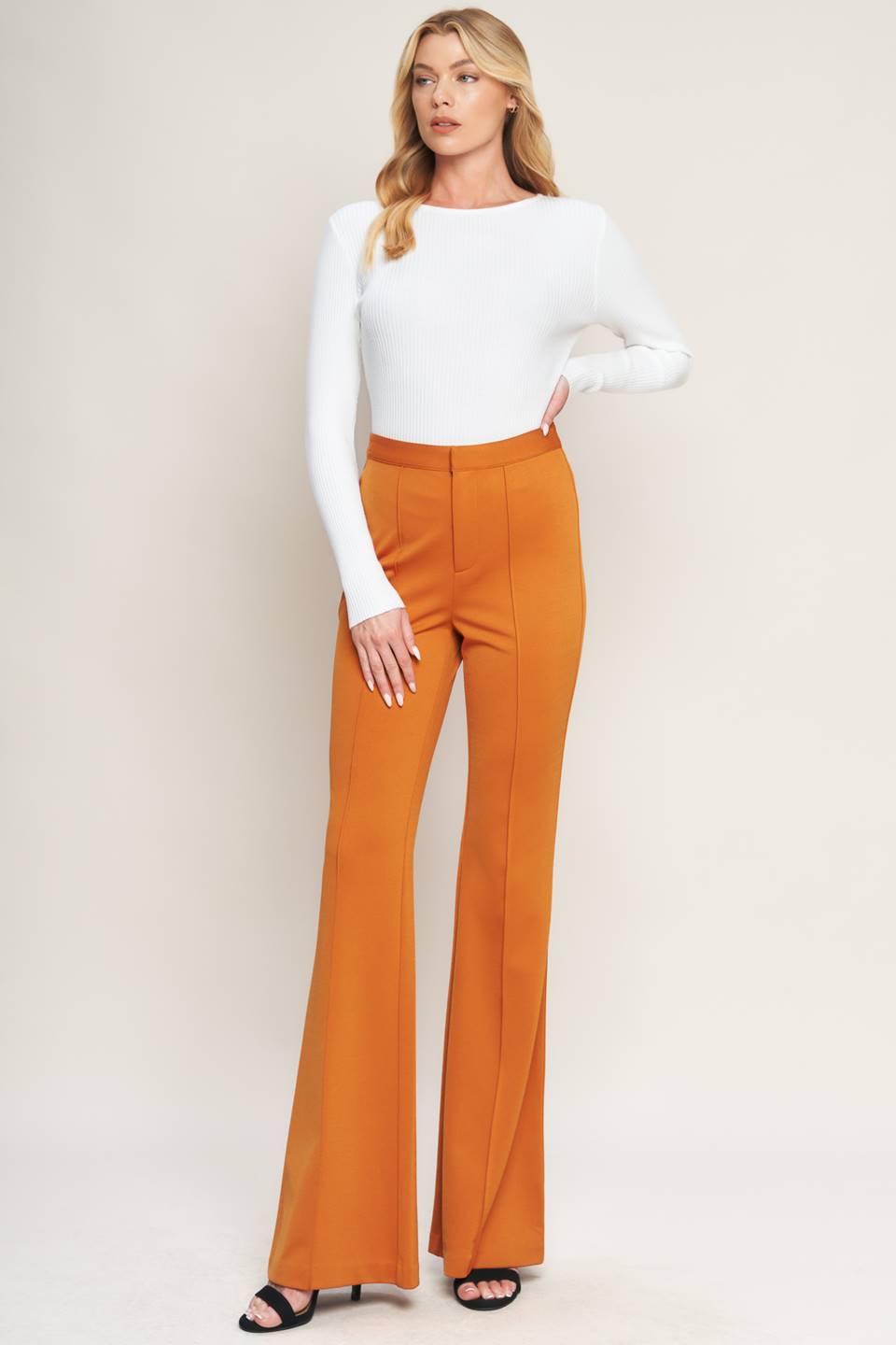 DEPTHS OF BEAUTY FLARE PANTS - By Baano