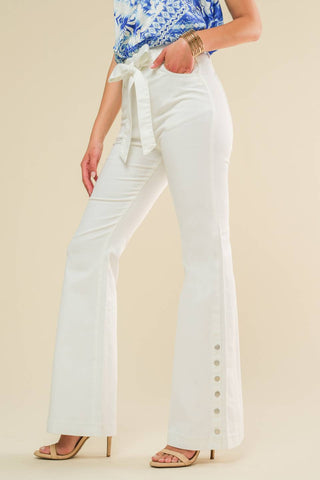 FOREVER YOUR GIRL WHTIE DENIM - By Baano