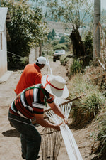 Manuela Jaspé Grey Rainbow Pillow