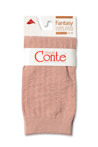 Socks Conte Fantasy - Lurex Stripe - By Baano