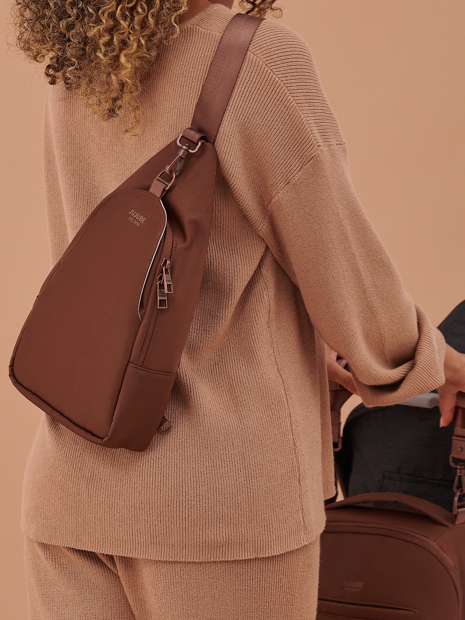 Crossbody Sling - Espresso - By Baano