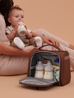 Insulated Bottle Bag - Espresso - By Baano