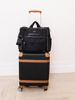 Satchel Diaper Bag - Black - By Baano