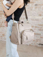 Satchel Diaper Bag - Taupe - By Baano