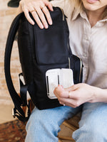 Satchel Diaper Bag - Black - By Baano