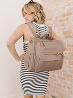 Satchel Diaper Bag - Taupe - By Baano