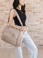 Satchel Diaper Bag - Taupe - By Baano