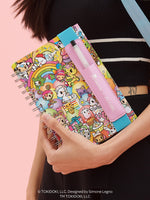 tokidoki Spiral Oliver Notebook with Reusable Pen Pocket - 20th Anniversary Celebration - By Baano