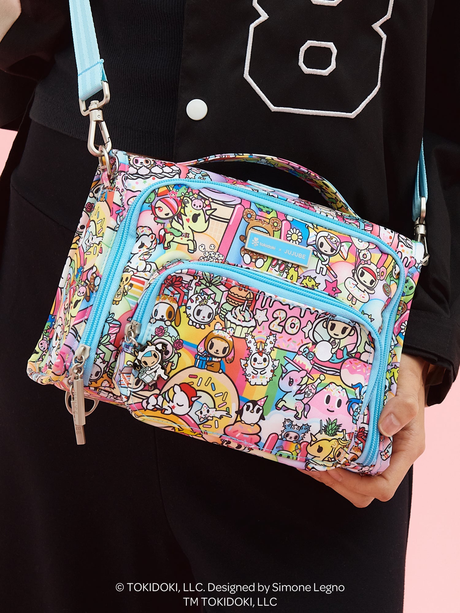 tokidoki The Bestie Small Messenger Handbag - 20th Anniversary Celebration - By Baano