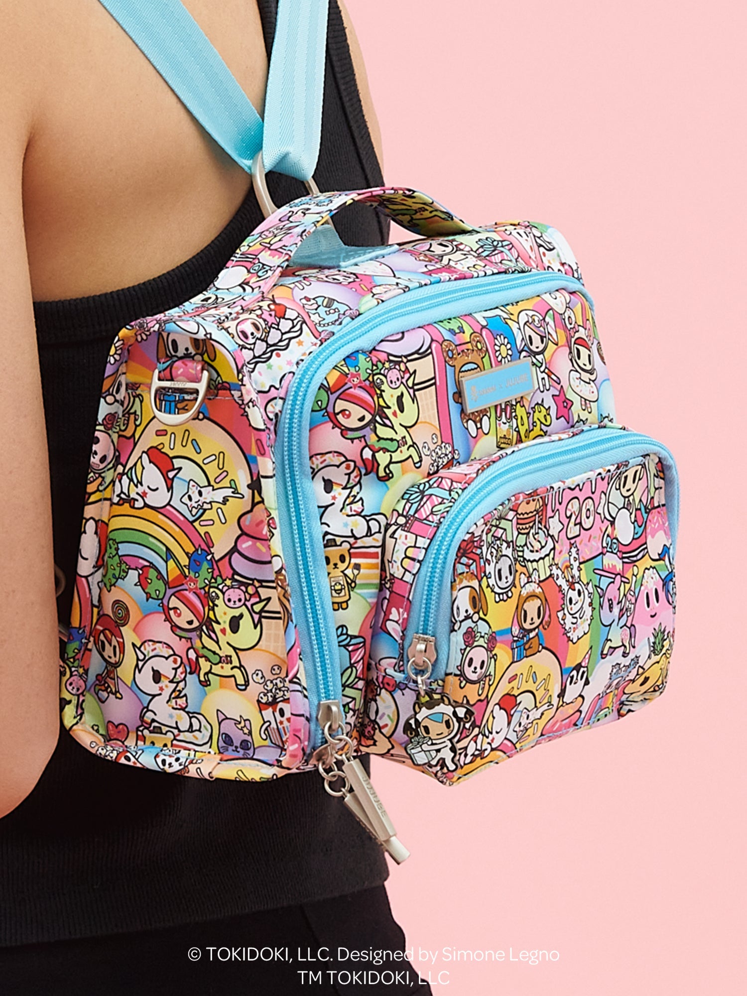 tokidoki The Bestie Small Messenger Handbag - 20th Anniversary Celebration - By Baano