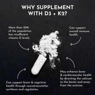 Vitamin D3 + K2 - By Baano