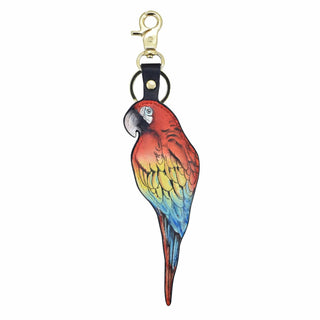 Painted Leather Bag Charm K0010 - Keycharms