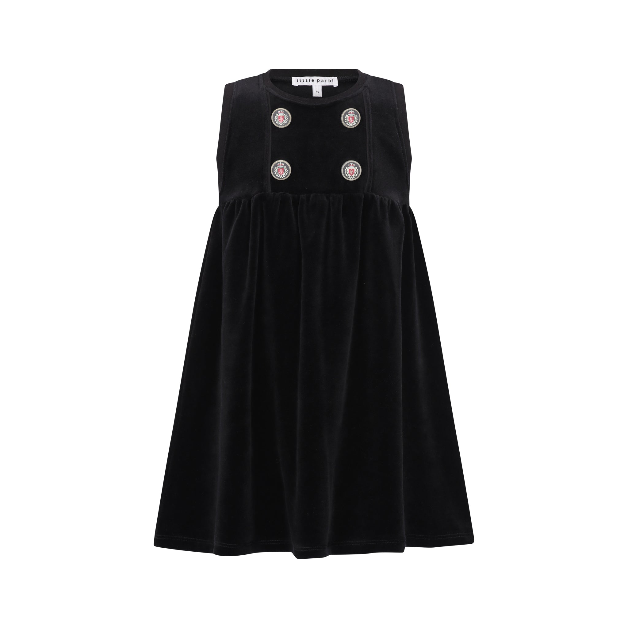 Parni Black Velour Jumper