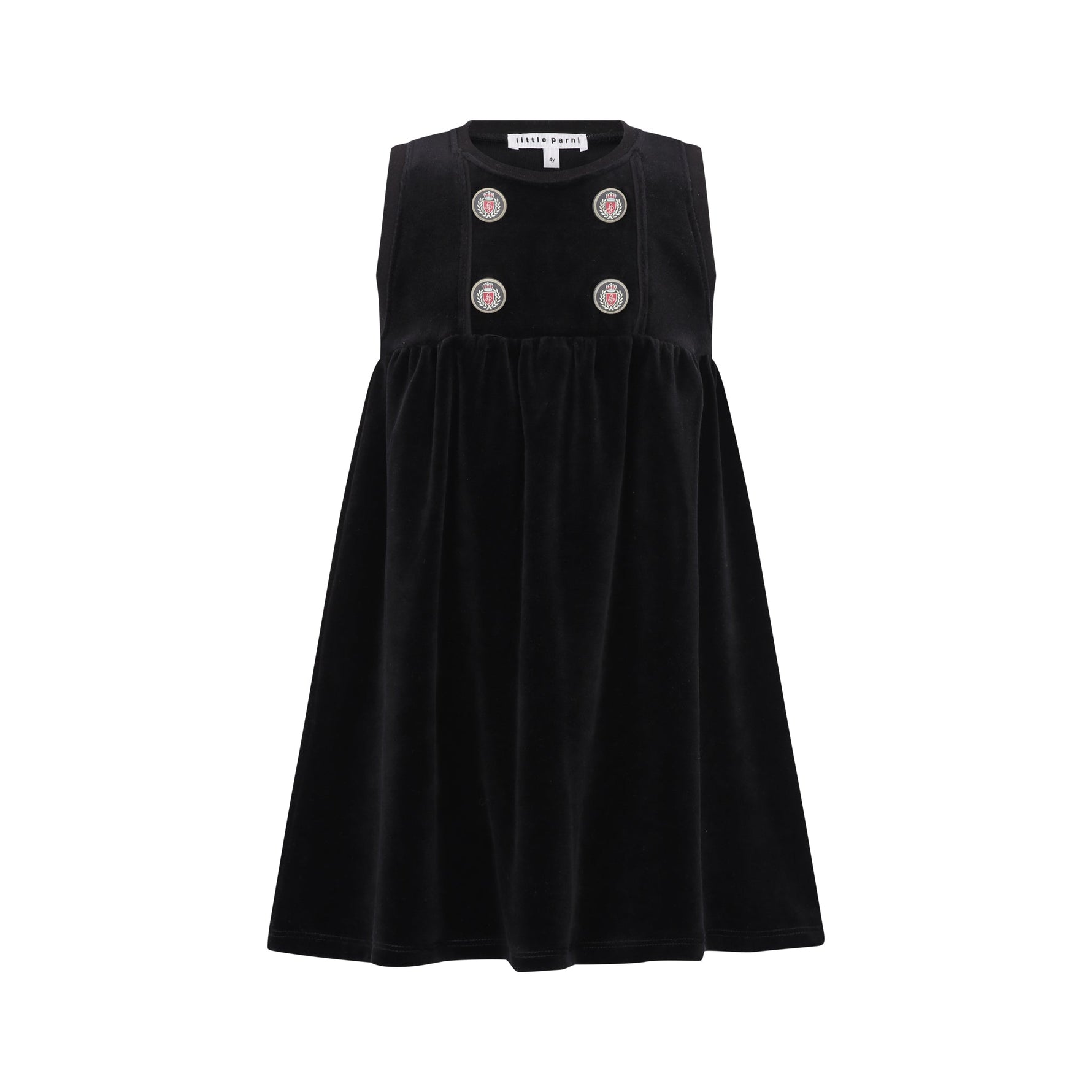 Parni Black Velour Jumper