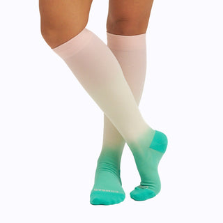 Knee-High Compression Socks – Ombre