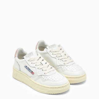 Medalist Sneakers In White/powder Leather - By Baano