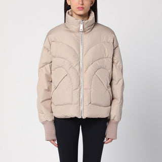 Beige Corazon Padded Jacket - By Baano