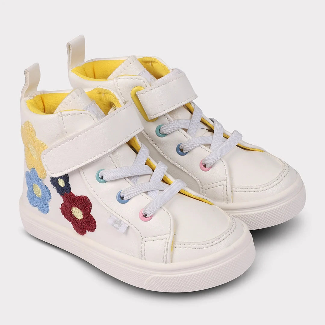 Kami Girls Hook & Loop Sneaker