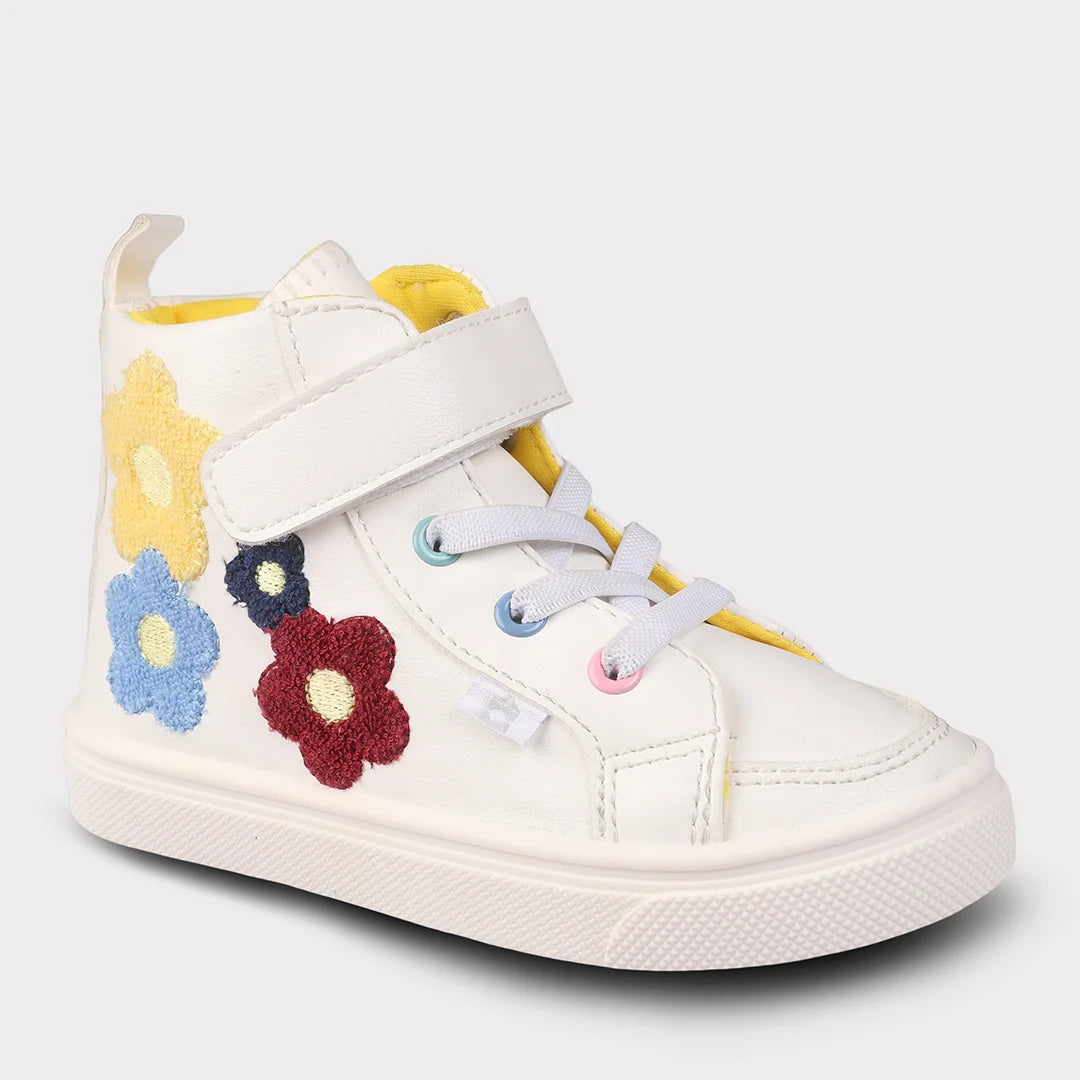 Kami Girls Hook & Loop Sneaker