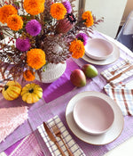 Chiapas Plaid Lilac Placemat