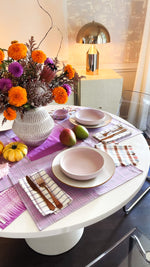 Chiapas Plaid Lilac Placemat