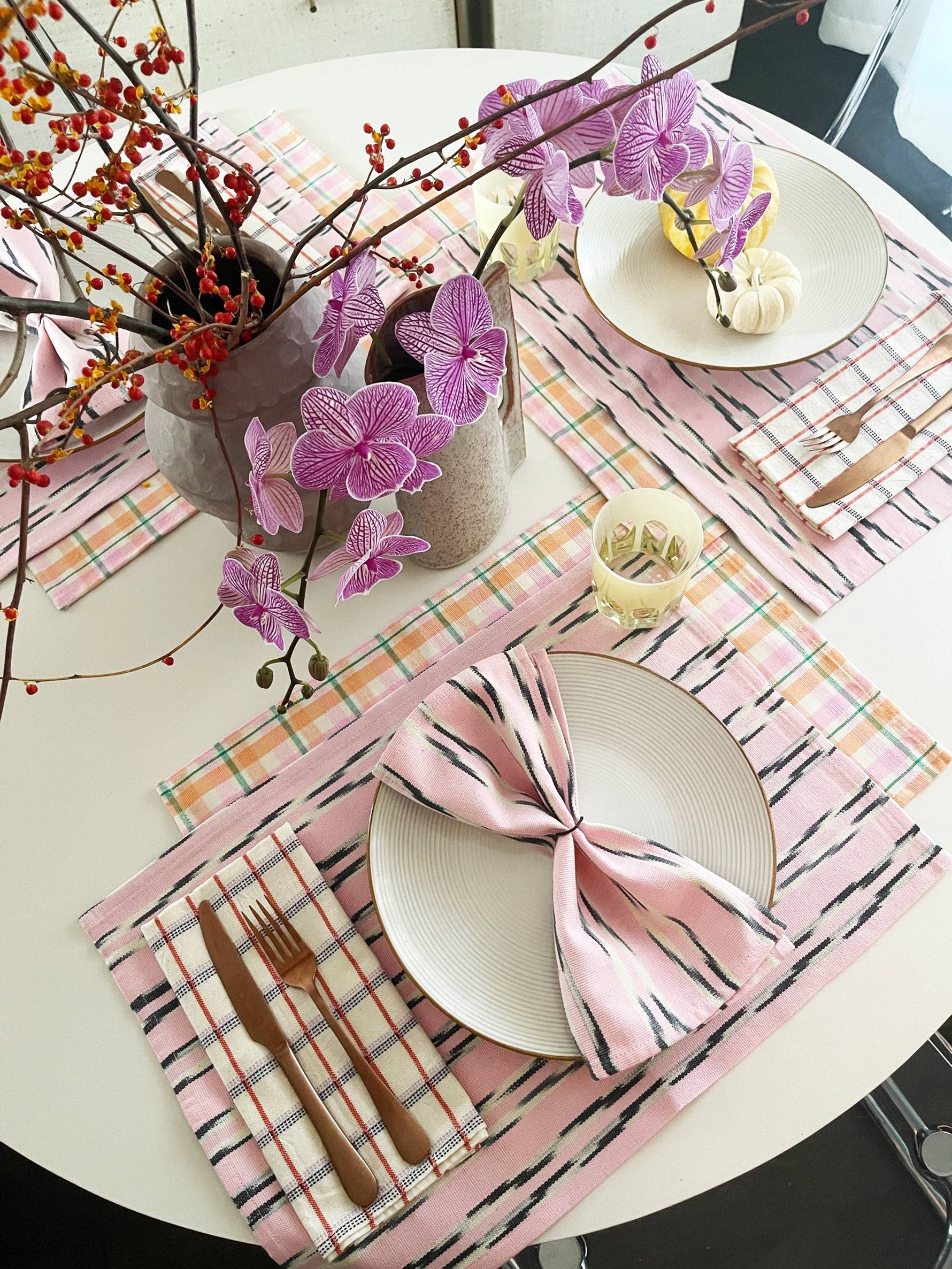 Xela Light Pink Jaspe Placemat