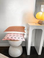 Xela Light Pink Jaspe Pillow