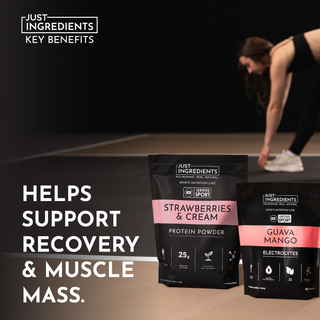 Strawberries and Cream Protein Powder - NSF - By Baano