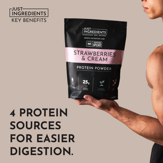 Strawberries and Cream Protein Powder - NSF - By Baano