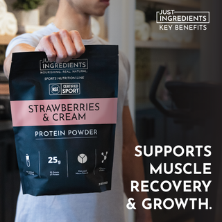 Strawberries and Cream Protein Powder - NSF - By Baano