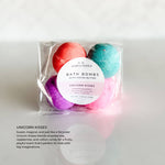 Kids Bath Bomb Packs – Colorful & Scented Bath Fizzies - By Baano