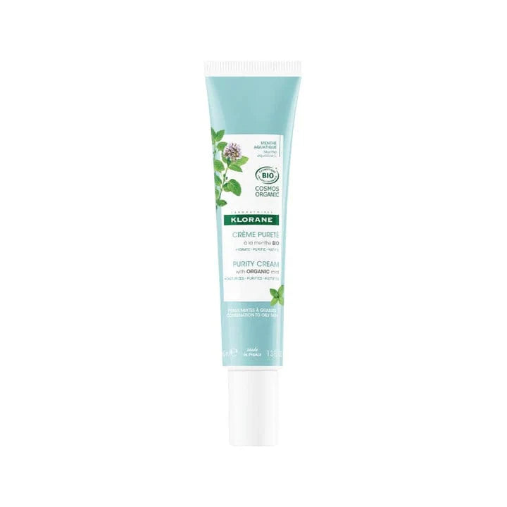 Klorane Mint Extract Purifying Face Care Cream 40 ml - By Baano