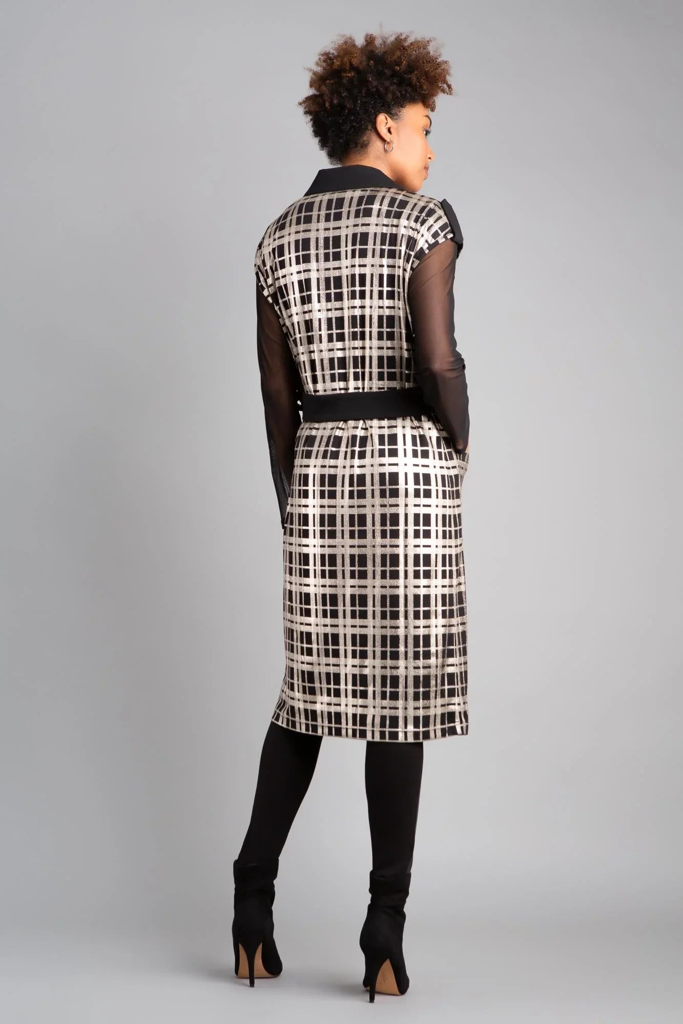 Berek Plaid Foil Vest