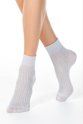 Conte Socks Ajour - 180 Made of Viscose With Lurex - By Baano