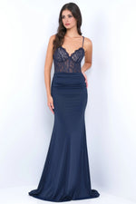 Misha Gown - Navy