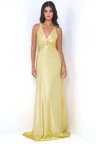 Odette Maxi Dress - Yellow - By Baano