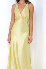 Odette Maxi Dress - Yellow