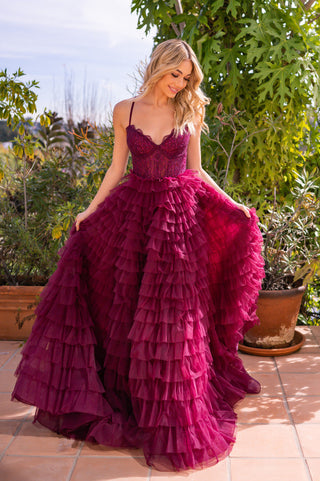 Size Small, Morgan Gown - Mulberry - FINAL SALE - By Baano