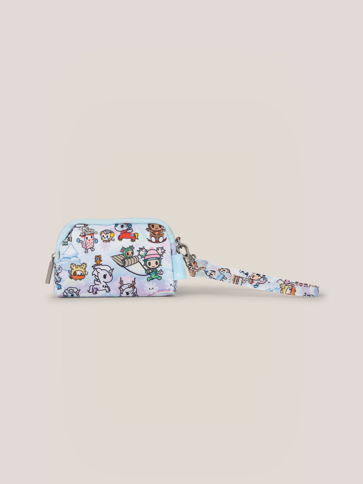 tokidoki Snow Day Be Set 3-Piece Pouch Set — Ice Blue - By Baano
