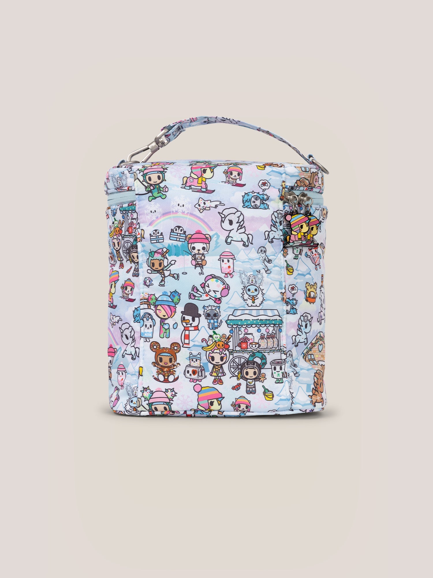 tokidoki Snow Day Fuel Cell Insulated Bottle Bag — Ice Blue - By Baano