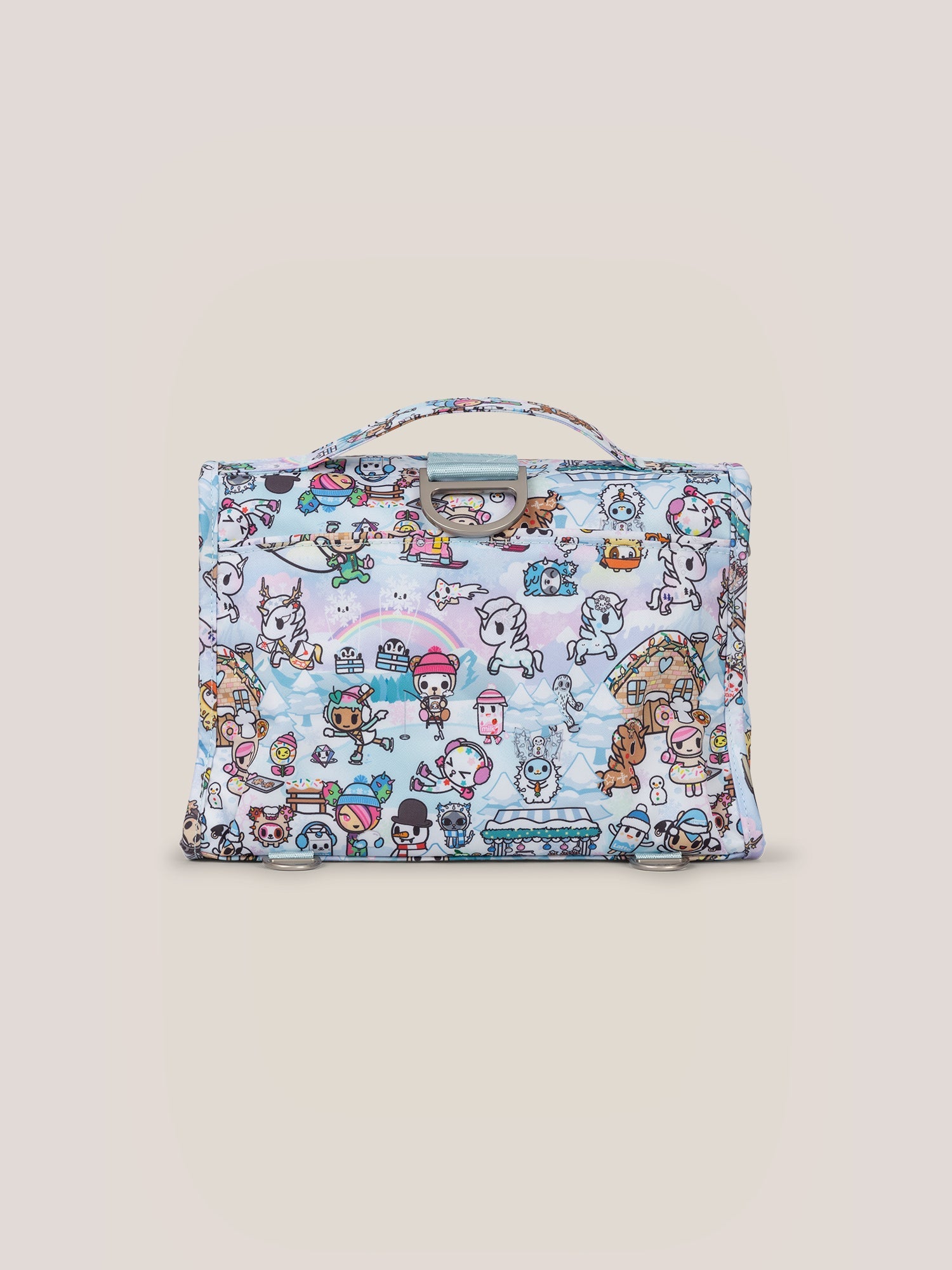 tokidoki Snow Day Bestie Small Messenger Handbag, Backpack — Ice Blue - By Baano