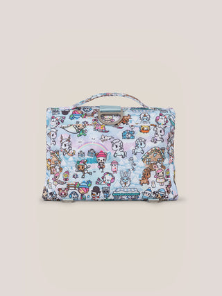 tokidoki Snow Day Bestie Small Messenger Handbag, Backpack — Ice Blue - By Baano