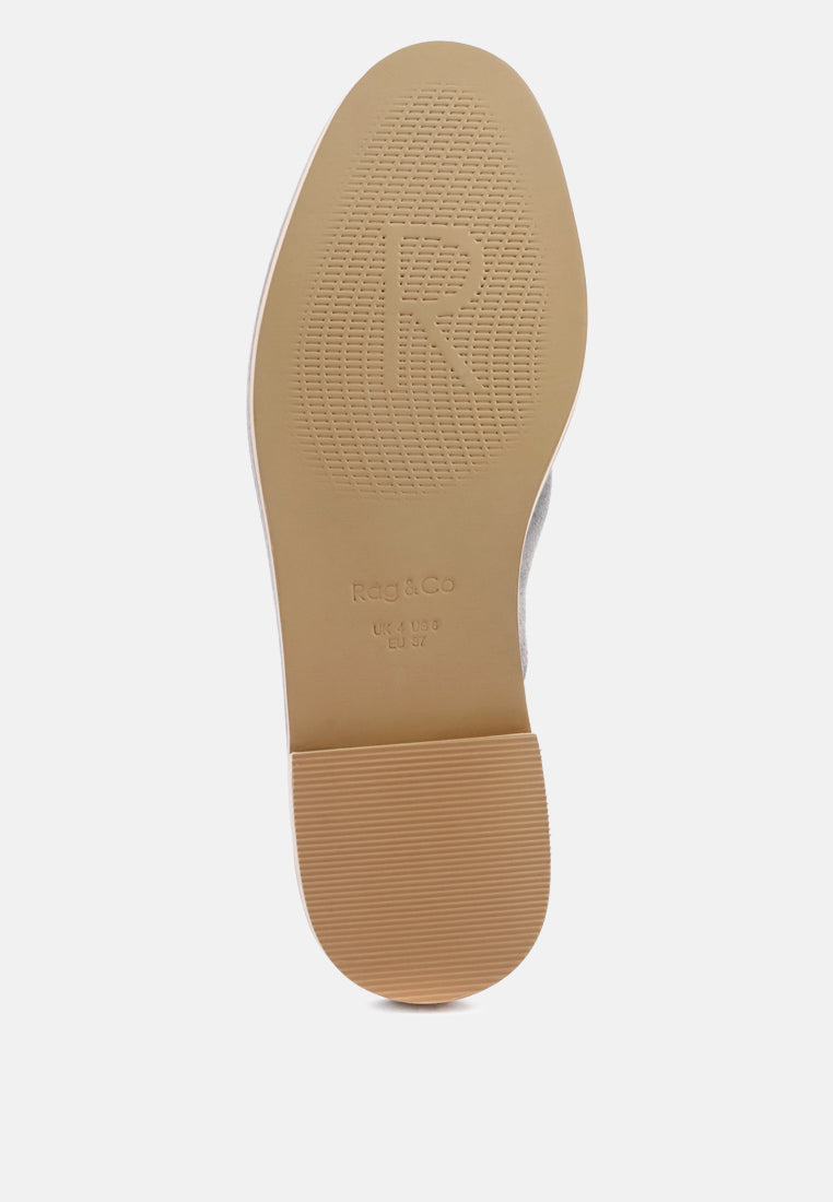 Lia Handcrafted Canvas Mules