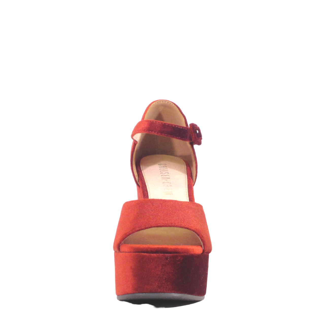 Quill Velvet Platform Heels