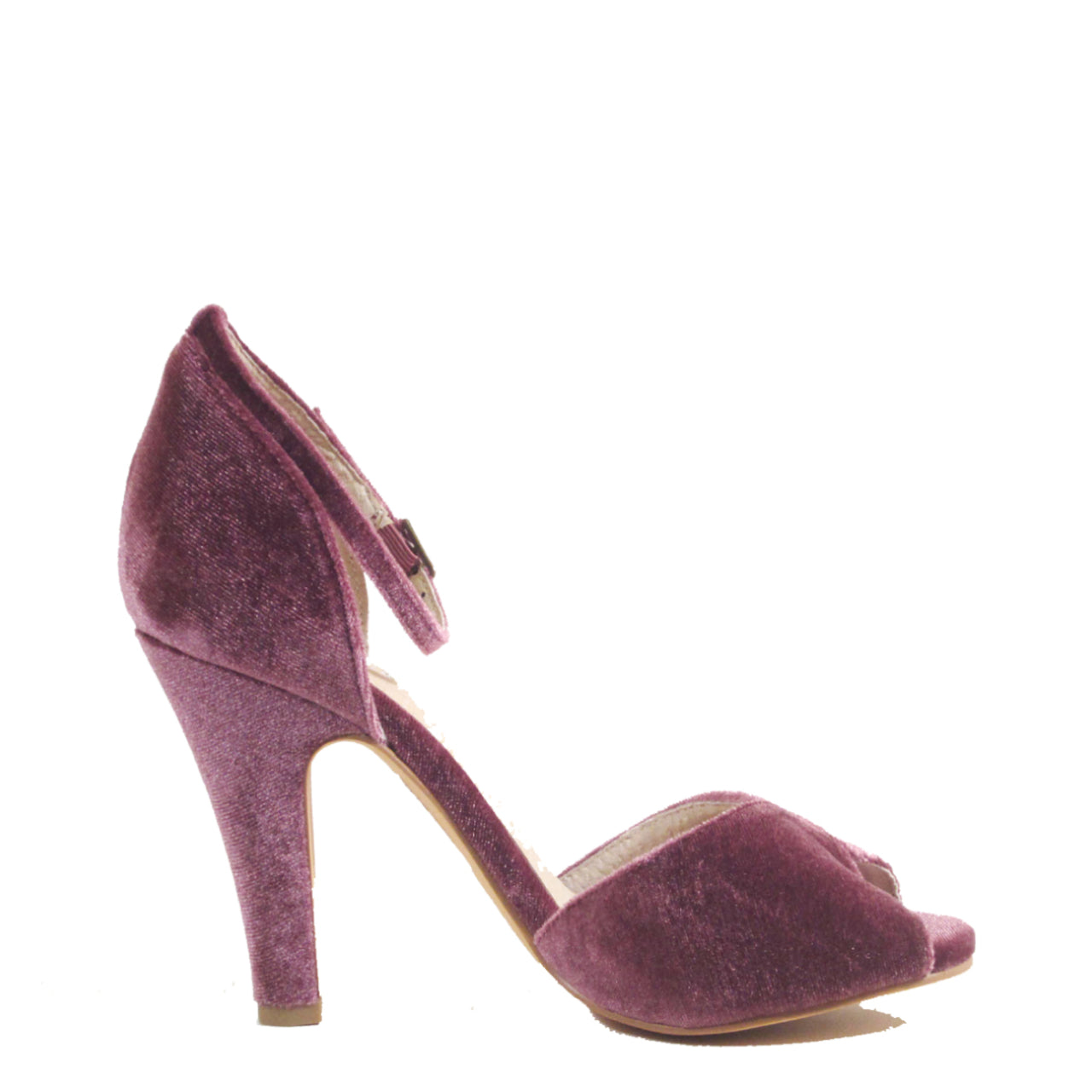 Lola Velvet Heels
