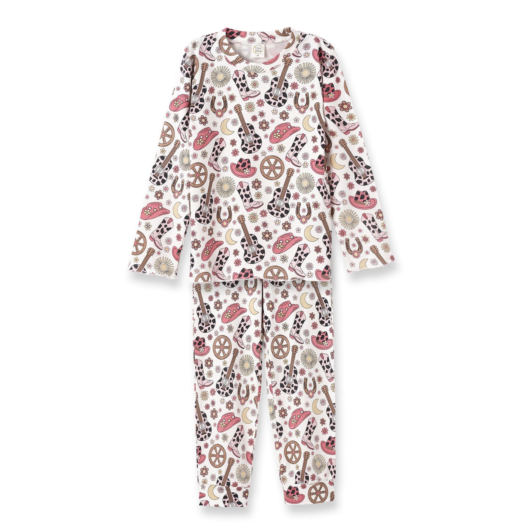 Cowgirl Cutie Girl's Bamboo Pajama Set - By Baano