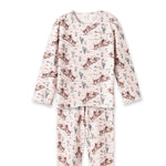 Prairie Princess Girl's Western Bamboo Pajama Set - By Baano