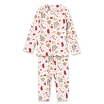 Kids’ Christmas Pajama Set – Soft Bamboo Holiday Sleepwear - Noel - By Baano